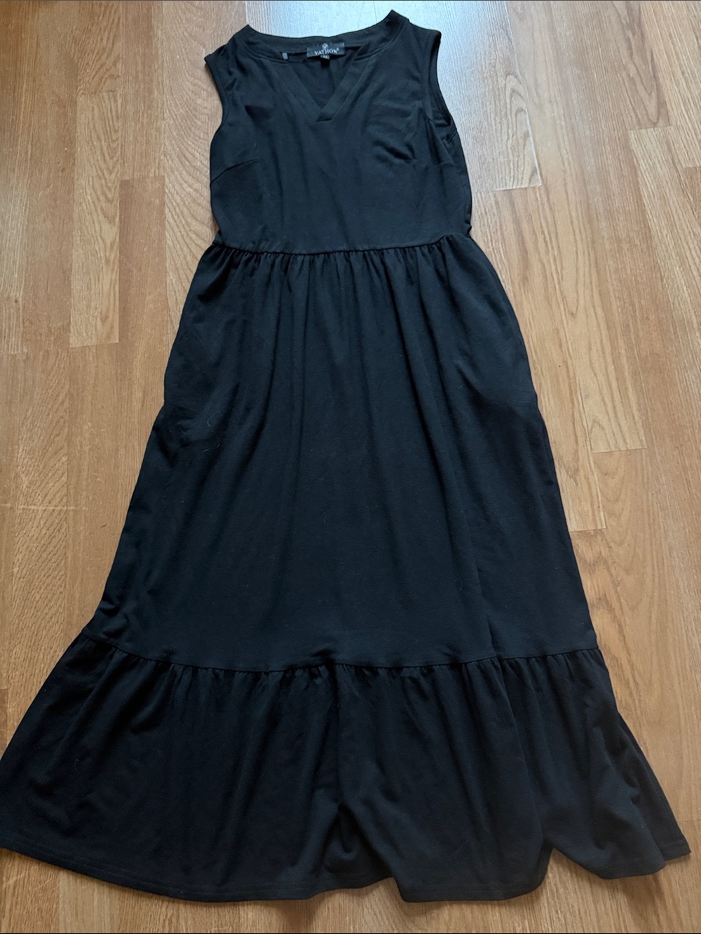 Sleeveless Black Maxi Dress - Classic Everyday